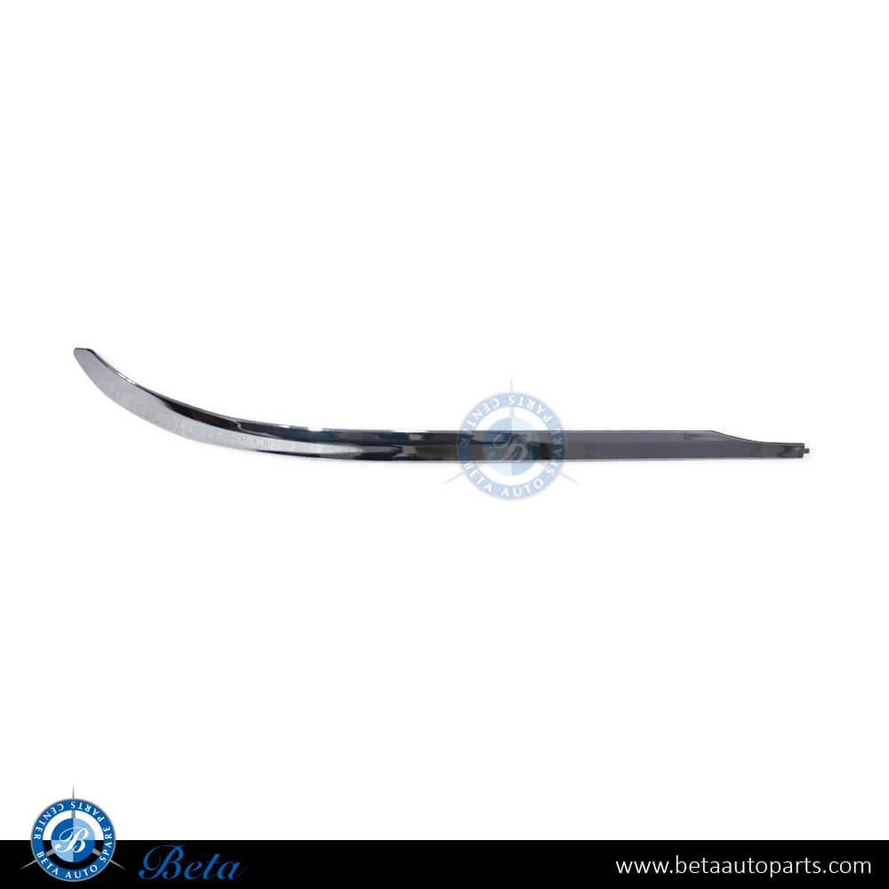 Right Side Rear Diffuser Chrome Moulding AMG for Mercedes S-Class W223 2021-Up models, Part Number 2238857301 Right Side Rear Diffuser Chrome Moulding AMG for Mercedes S-Class W223 2021-Up models, Part Number 2238857301
